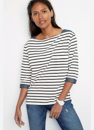 Прикатной свитшот в полоску