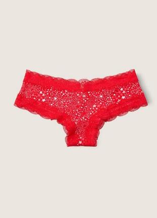 Victoria´s victorias secret виктория сикрет трусики everyday lace-trim cheekster panty pink
