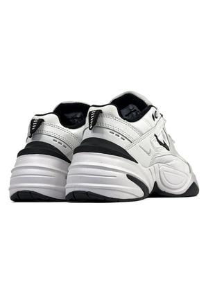 Nike m2k tekno white black4 фото