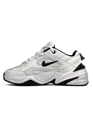 Nike m2k tekno white black8 фото