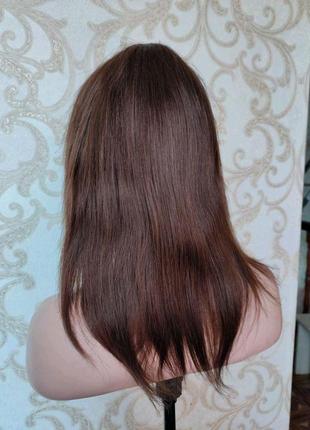 Перуки з натуральних волосся 45 см