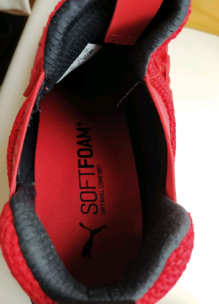 Кросівки puma enzo weawe червоні6 фото