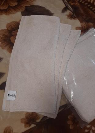 Комплект полотенец пакистан, 5 штук, 2 шт 70×140, 3 шт 50×905 фото