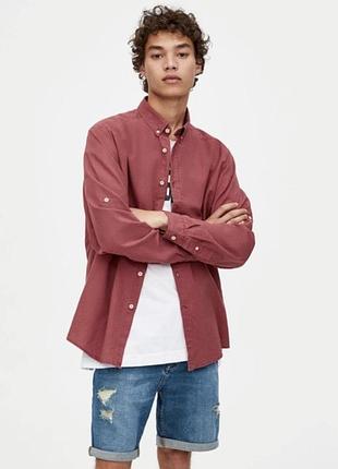 Рубашка pull &amp; bear новая коллекция размер м,л в двух цветах