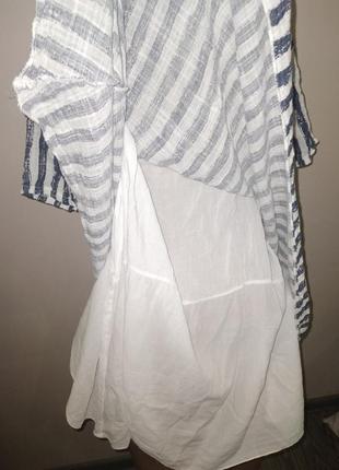 Большой размер вискоза блуза made in italy5 фото