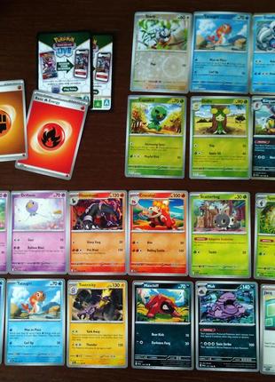 Pokemon tcg scarlet & violet nintendo покемон карти гральні колекційні