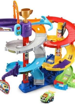 Трек vtech go! швидкісна вежа штопор ultimate corkscrew tower1 фото