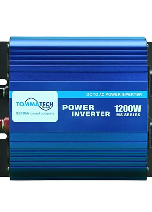 Інвертор (без зарядного) tommatech ms-1200 1200w, 12v, модифікова