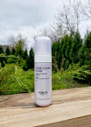 Kiko, пінка для вмивання pure clean foam kiko milano