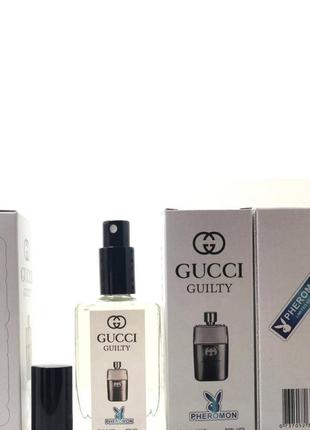 Чоловічий аромат gucci guilty pour homme (гуччі гилти мен) з феромоном 60 мл