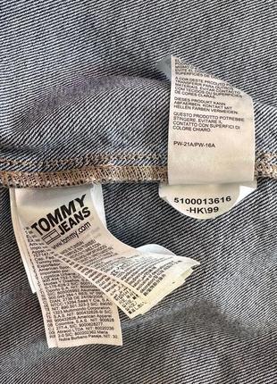 Джинсовка, джинсова куртка овершот рубашка tommy hilfiger10 фото