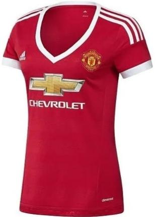 Бомбова оригінальна футболка adidas manchester united woman, made in vietnam3 фото