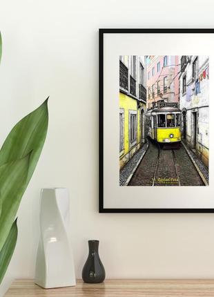 Постер - картина "tram"5 фото