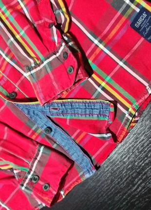 Рубашка в клетку garcia jeans  рост 1766 фото