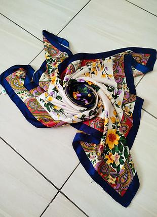 Великий  платок хустка шовк silk