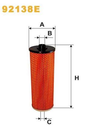 Фильтр масляный autosan; jelcz; kamaz; star; fmz plock; bumar; fadroma wroclaw; fmb famab wix filters (92138e)