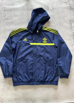 Adidas southampton fc,мужская спортивная,футбольная,куртка,оригинал,размер xl2 фото