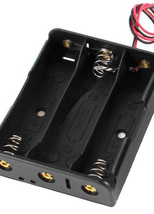 Отсек холдер для акб 18650 на 3шт последовательно  11,1v / 12.6v