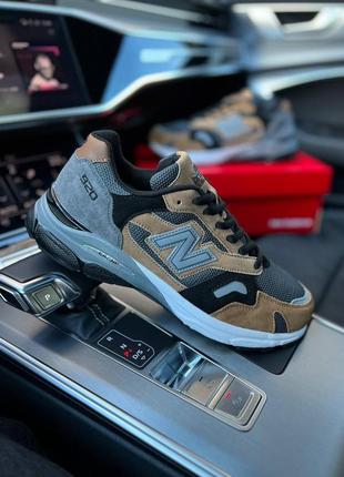 Мужские кроссовки new balance 920 black gray brown3 фото