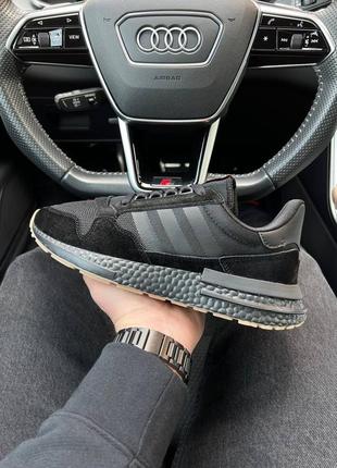 Мужские кроссовки adidas originals zx 500 black
