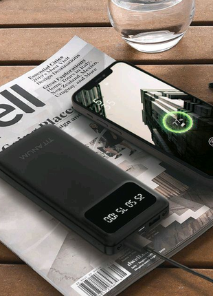 Повербанк компактний titanum ol21 10000mah