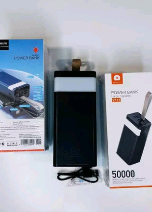 Повер банк, портативна батарея, power bank wuw y117  на  50000mah