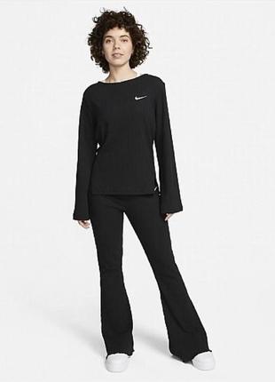 Кофта nike w nsw rib jrsy ls top