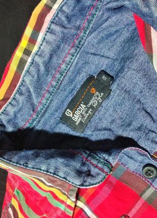 Сорочка підліткова в клітинку сорочка в клітку garcia jeans зріст 1765 фото