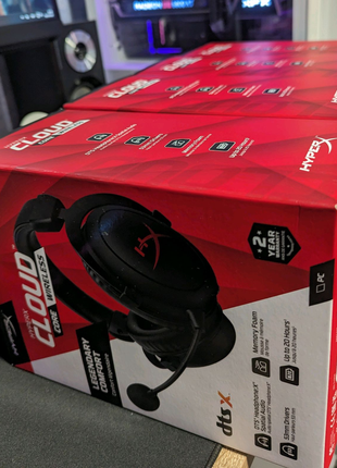 Hyperx cloud core wireless 7.1 (4p5d5aa/hhsc1c-cg-bk/g)