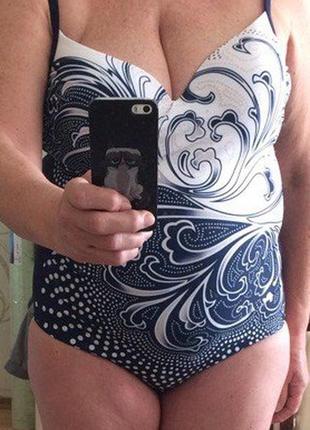 Отличный командировочный купальник на пышные формы размеры 3xl - 4xl