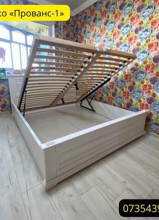 Ліжко дерев'яне прованс і прованс-2 з маски дерева2 фото