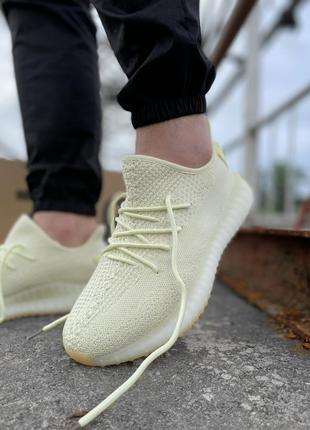 Кроссовки adidas yeezy boost 350 lemon новые, качественные / демисезонные / летние, размер 37, 382 фото