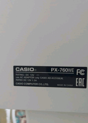 Цифрове піаніно casio px7606 фото