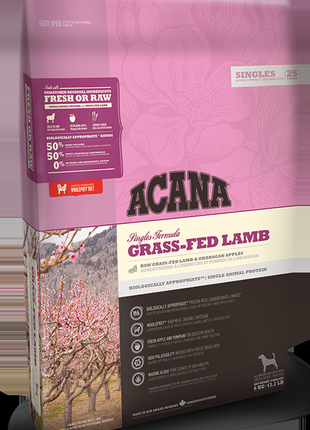 Acana grass-fed lamb сухий корм з м'ясом ягняти 17 кг