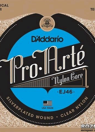 Струни для гітари d'addario (daddario)6 фото