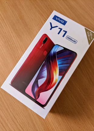 Продам смартфон vivo y11 3/32 gb agate red (червоний)