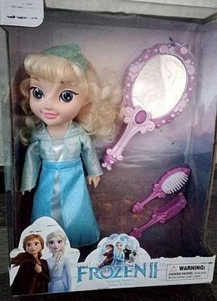 Лялька frozen ельза, з аксесуарами, лялька музична та світиться2 фото