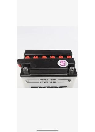 Акумуляторна батарея exide 12ah/165a (134×80.1×160/+r/ bo) (мото) (сухозаряджений)