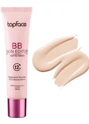 Тональний крем topface bb skin editor matte finish foundation1 фото