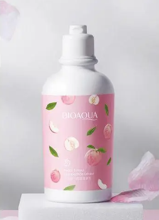 Пом'якшувальний лосьйон для тіла з персиком bioaqua peach extract