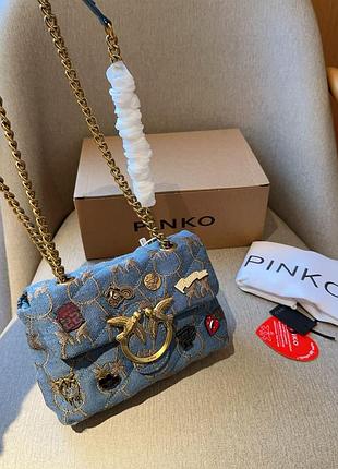 Сумочка pinko! люкс якість!