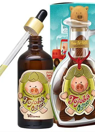 Олія жожоба elizavecca farmer piggy jojoba oil 100% 100 мл1 фото