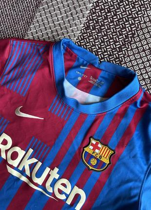 Nike x barca football jersey футбольна форма оригінал б у4 фото