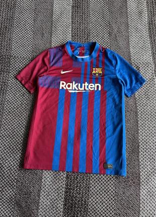 Nike x barca football jersey футбольна форма оригінал б у1 фото