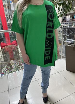 Женская футболка турция батал больших размеров munna