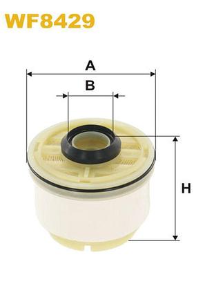 Фільтр паливний wix filters (wf8429) — lexus is; toyota hilux