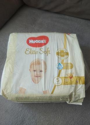 Підгузки huggies elite soft 5-28