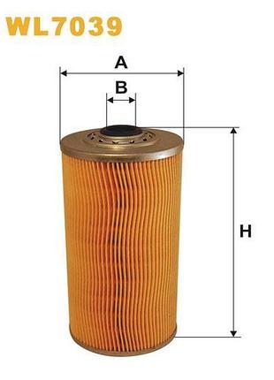 Фильтр масляный bmw serie 3 (e30), serie 5 (e28) wix filters - (wl7039)