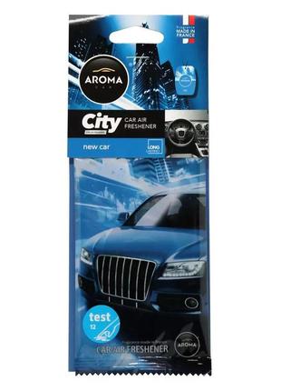 Автомобільний ароматизатор aroma car city - new car (926682)