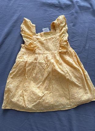 Детское платье / сарафан на лето 86 размер
